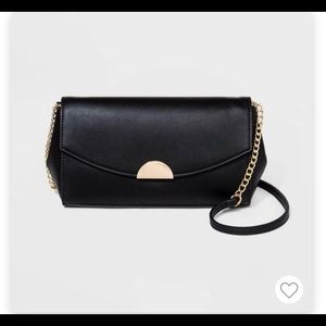 Party flap cross body clutch